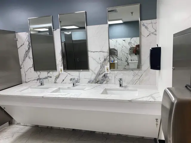 Commercial bathrooms