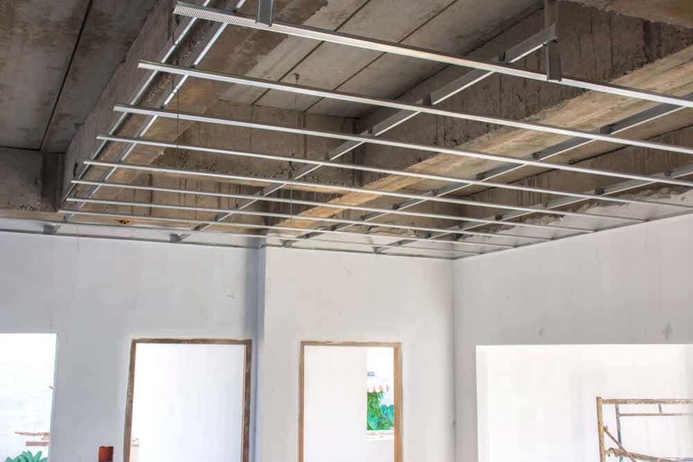 Office space in process of renovation